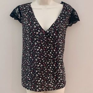 SHEIN floral blouse